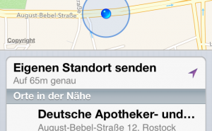 WhatsApp Standort meiner Freunde