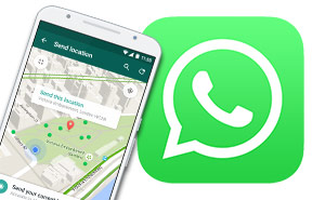 WhatsApp Standortübermittlung und Ortung von Freunden