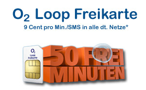 o2 Loop Freikarte