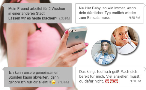 Freundin betrügt Ihren Freund mit einer Tinder Bekanntschaft, während er arbeiten ist und er erfährt es über WhatsApp wie die Screenshots zeigen.