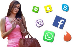 Social Media Apps spionieren Sie aus