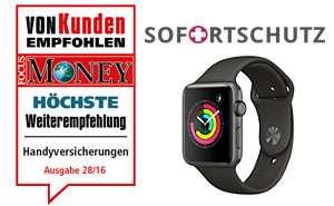 Versicherung für Apple Watch